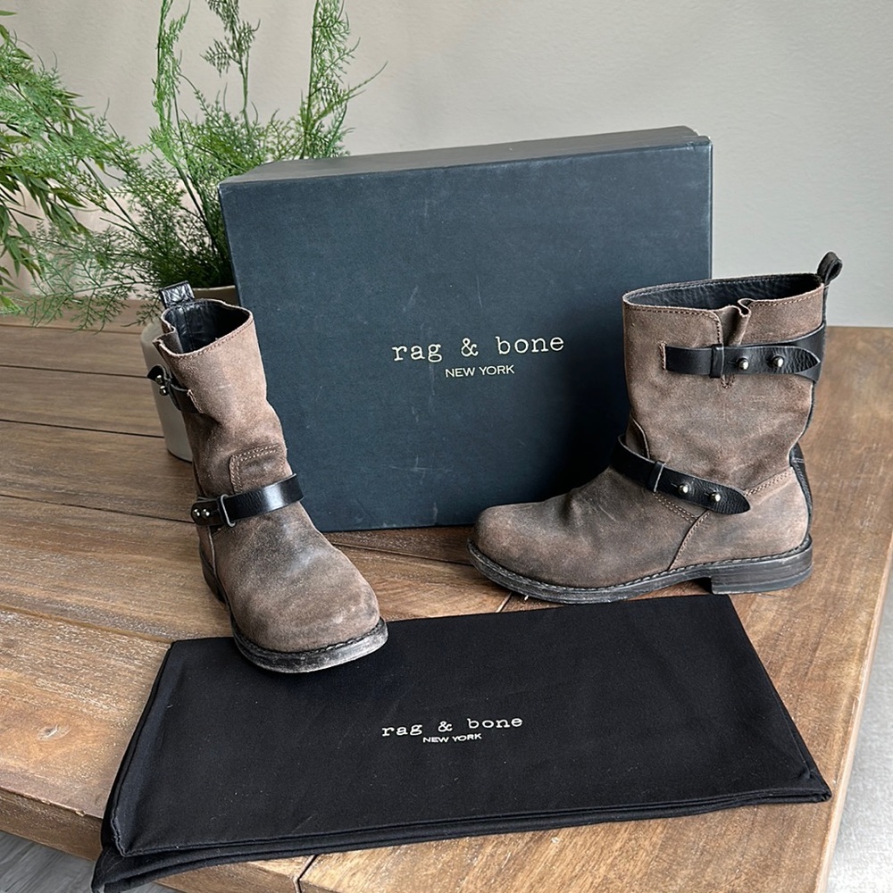 Rag & Bone Moto Boot Size 37